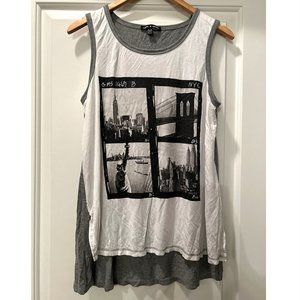 Cable & Gauge Women's Sleeveless Tank Top T-shirt